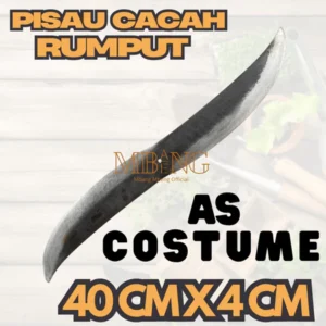 Pisau Cacah Rumput Uk 40 cm Lubang As Costume